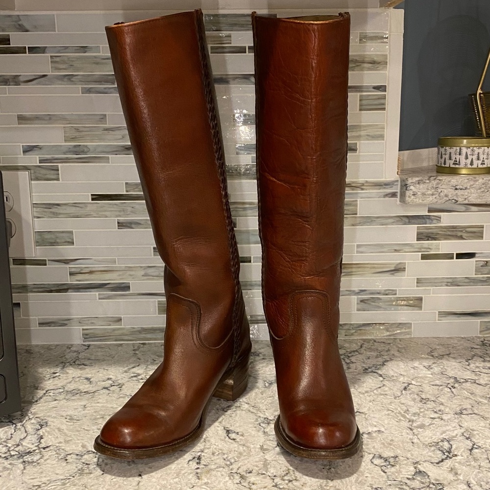Frye leather boots